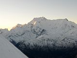 02 Lamjung Kailas, Annapurna II, and Annapurna IV At Sunrise From The Climb From Col Camp To The Chulu Far East Summit